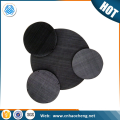 Wholesale 10 mesh black wire mesh cloth screen filter disc for pp pe plastic recycle